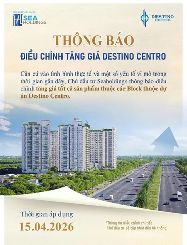 🔥 NGÀY CUỐI SỞ HỮU DESTINO CENTRO GIÁ 1,1 TỶ 🔥