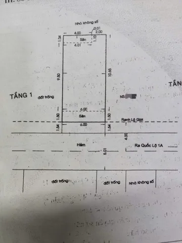 Bán nhà 72m² full thổ cư ngang 6m giá 5.7 tỷ tại Phường Bình Tân