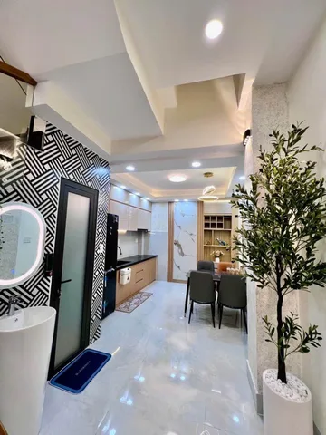 NHÀ ĐẸP TẶNG FULL NỘI THẤT XỊN SÒ HẺM 4M XE HƠI ĐỖ CỬA SÁT PHÚ NHUẬN Q3 Q10 - 4TẦNG 3.5x11m 8.35tỷ PHẠM VĂN HAI - TÂN BÌNH