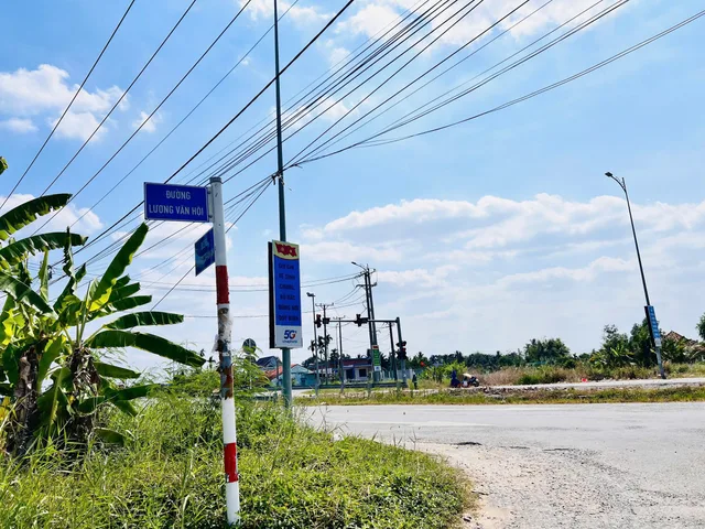 BÁN ĐẤT THỔ CƯ  mặt tiền đường Lương Văn Hội