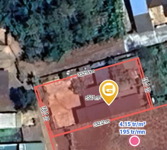 Bán đất 517.3m² có sẵn 80m² thổ cư ngang 16.0m giá 3.8 tỷ tại Phường Tân An