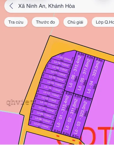 Bán đất full thổ phân lô