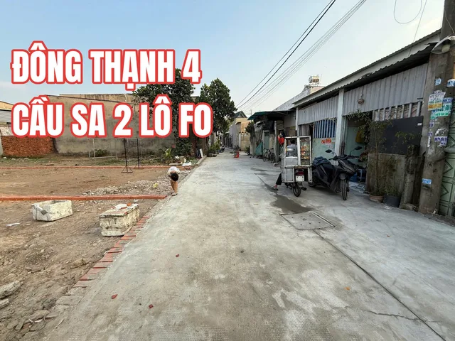 🟥Bán đất 6x20~120m² có sẵn 100m² thổ cư giá 3.4 tỷ tại Đường Đông Thạnh 4 Hóc Môn