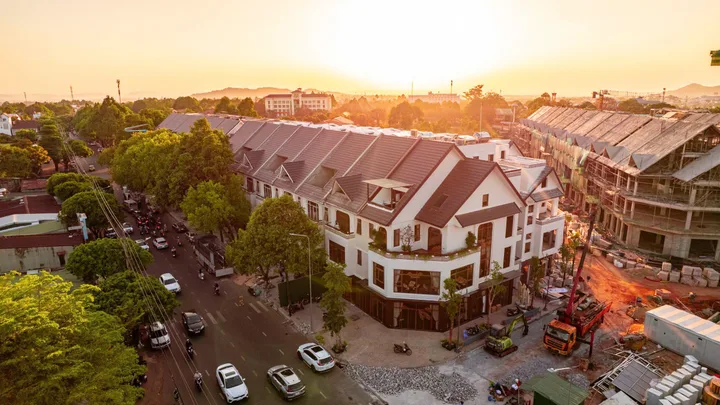 Shophouse Mai Hắc Đế - Phong cách Indochine tại lõi trung tâm Buôn Ma Thuột