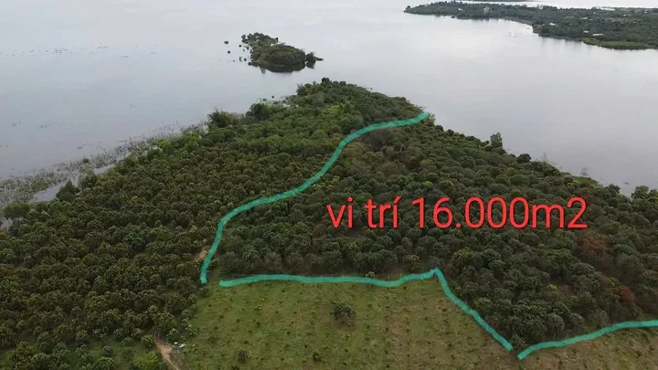 16243m2 vew sông. Có vườn cây ăn trái giá bán 9ty5.