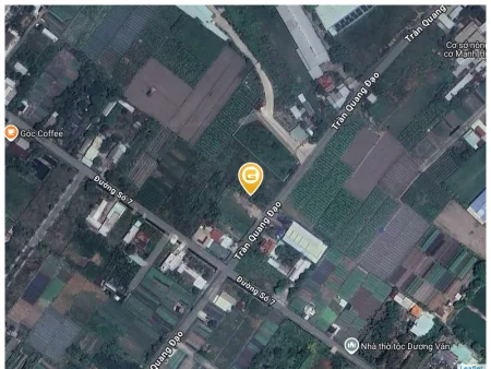 Bán đất MT Trần Quang Đạo – 10x40m, 200m² thổ cư, Tân Thông Hội, Củ Chi – giá 5,7 tỷ