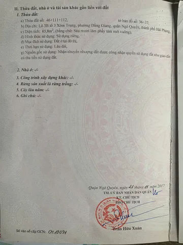 cần bán nhà khu vực văn cao, tdc cây đa