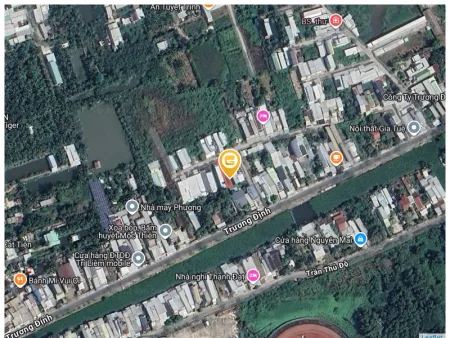 Bán đất 151.9m² full thổ cư ngang 5m giá 1.45 tỷ tại Đường Trương Định Phường Rạch Giá