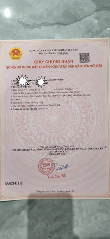 Bán Lô Đất 10 x38 Mặt Tiền Quốc Lộ 19c, Đức Bình Tây, Sông Hinh. Giá 650 Triệu.