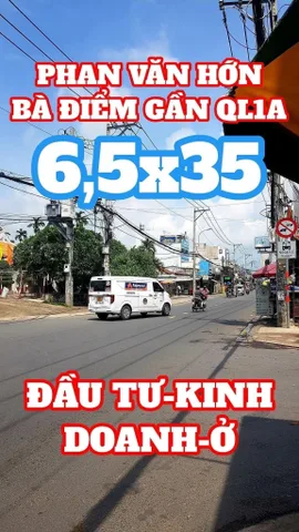 🔴Đất Ngọc có hơn chục nhà đất mặt tiền Phan Văn Hớn lớn nhỏ phục vụ 160m² có sẵn 120m² thổ cư ngang 5m giá 10.8 tỷ
