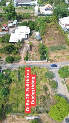 Bán đất MT nhựa cách Tỉnh lộ 8 200m – 5x25 full thổ cư, Tân Thạnh Tây, Củ Chi