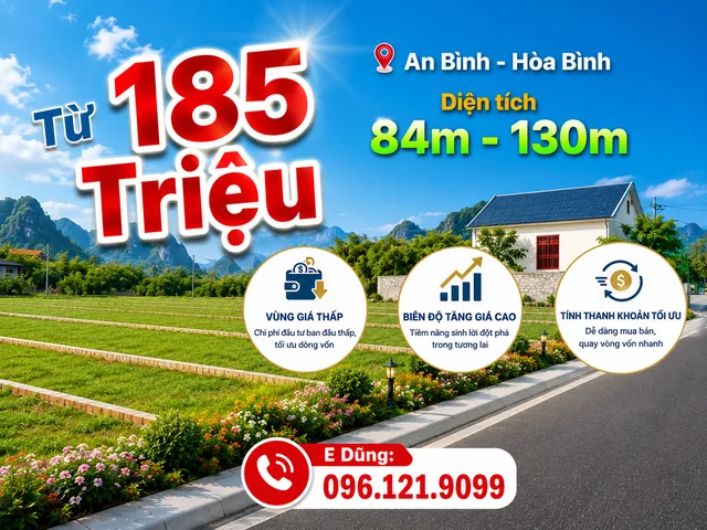 💰 CHỈ TỪ 185 TRIỆU LÀ MUA ĐƯỢC ĐẤT CÓ SỔ ĐỎ 🔥