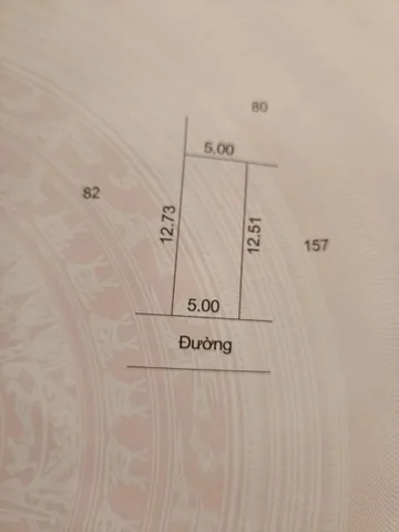 63m2 Thôn Đồng Mái - Phù Ủng - Ân Thi ( cũ )
Mặt 5x12,5m2