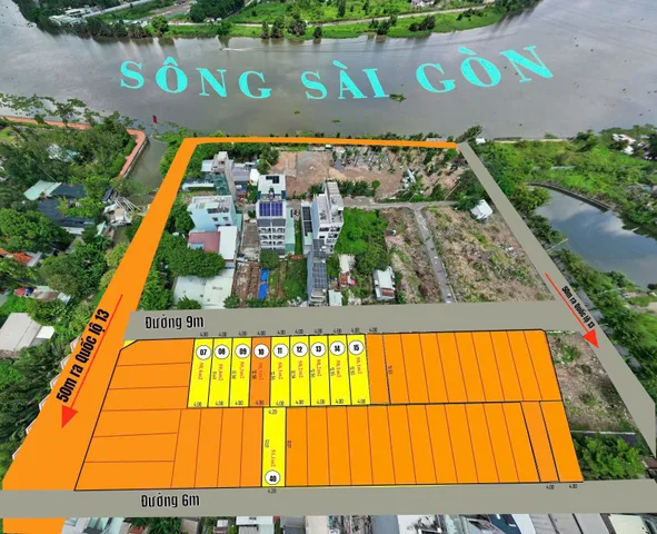Nhà 3 tầng sát sông Sài Gòn - Liền kề KĐT Vạn Phúc - QL13 HBP