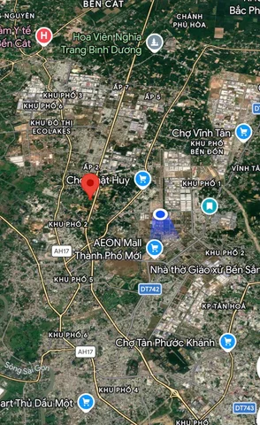 Bán đất 559.6m² có sẵn 160m² thổ cư ngang 10m giá 1.6 tỷ tại Phường Hòa Lợi