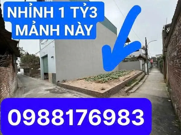 Làm nhà xong thiếu nợ, tôi cần bán mảnh đất này