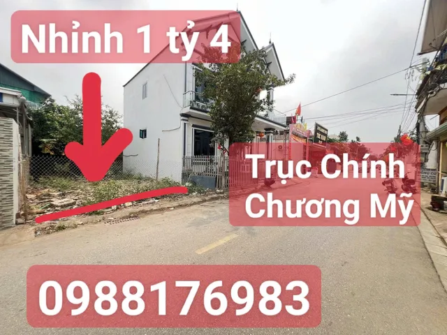 Bán đất chương mĩ đất đẹp vị trí đẹp, tiện ích vô vàn