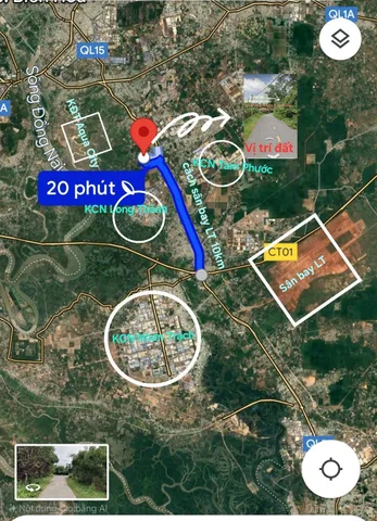 Bán đất 603.9m² ngang 20m giá 5.9 tỷ tại Đường Quốc lộ 51 Phường Tam Phước