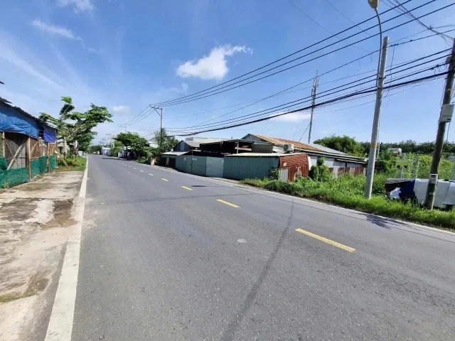 BÁN ĐẤT CỦ CHI, LÔ 5x28M NỞ HẬU – 2 MẶT TIỀN – ĐƯỜNG THÔNG CỰC ĐẸP, TẠI TÂN PHÚ