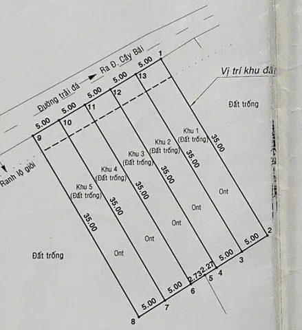Chủ gửi - lô kế trường thcs 5x35 full thổ cư phước vĩnh an củ chi- khu dân cư hiện hữu giá 1tỷ9 còn tl