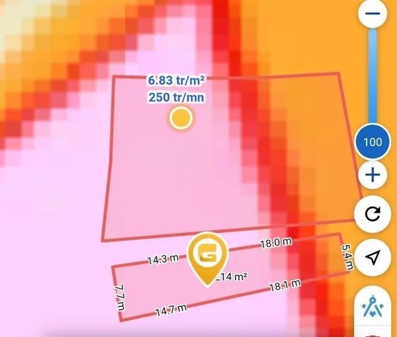 Bán đất mặt tiền Đường Tỉnh Lộ 2 Xã Ea Na, cách ngã 6 đúng 14 km, cách tránh đông Buôn Ma Thuột 1,5km: Diện tích 212.8m² có sẵn 100m² thổ cư ngang 5,41m, nở hậu 7,68m, giá 1.25 tỷ tại