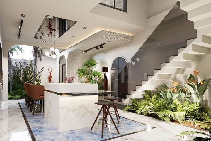 Bán nhà Thạnh Xuân 38 Quận 12 tại Khu Dân Cư Thành Đô 1. DT 81m2, xây sẵn 5 tầng, xe hơi ngủ trong nhà