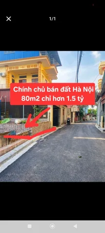💥Chính chủ cần tiền trả nợ cần bán gấp lô đất ở Chương Mỹ Hà Nội                                                      🏫Diện tích 80,6m2 giá từ 1tỷ5                                                👉Cách QL6 , QL21 chỉ 1km.