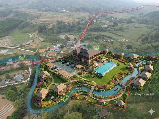 🌿 NHANH TAY SỞ HỮU LÔ ĐẤT NGHỈ DƯỠNG VIEW SUỐI – PANORAMA TUYỆT ĐẸP TẠI KIM BÔI, HÒA BÌNH 🌿