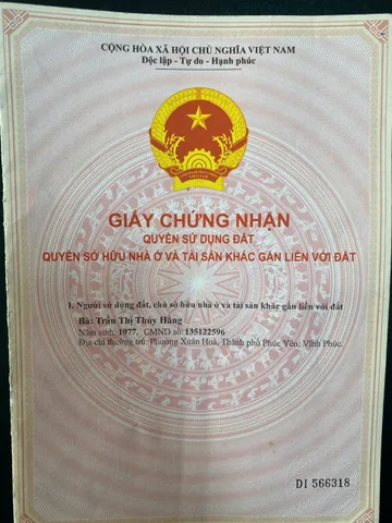 BÁN ĐẤT 103,4M FULL THỔ CƯ – MẶT ĐƯỜNG ĐỒNG TÂM – XUÂN HÒA – CÓ SẴN NHÀ + DÒNG TIỀN