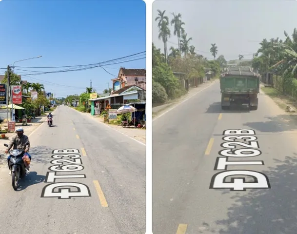🍎 261m2 Đất MT Tỉnh lộ 623B Nghĩa Thuận - có sẵn 100m² thổ cư - Giá 2,4 tỷ