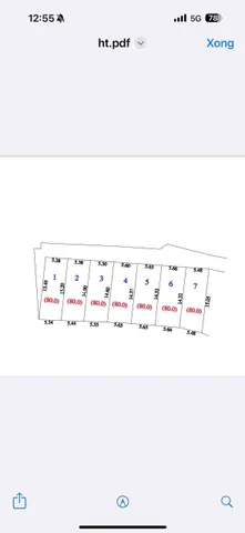 Bán đất 80m² full thổ cư ngang 5,66m giá 1.75 tỷ tại Xã Phú Xuyên, thôn lạt dương phú xuyên, hà nội