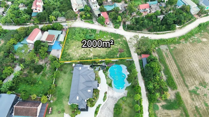 2000m - lô góc mặt tiền KD - khu dân cư - gần KCN - tài chính hơn 8tr/m