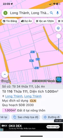 1000M2 LÔ GÓC 2 MẶT TIỀN KHU DÂN CƯ NGAY VÒNG XOAY CAO TỐC LONG THÀNH