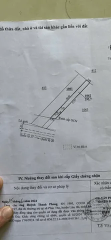 Cần Bán Đất Liên Hiệp, huyện Đức Trọng, tỉnh Lâm Đồng.
