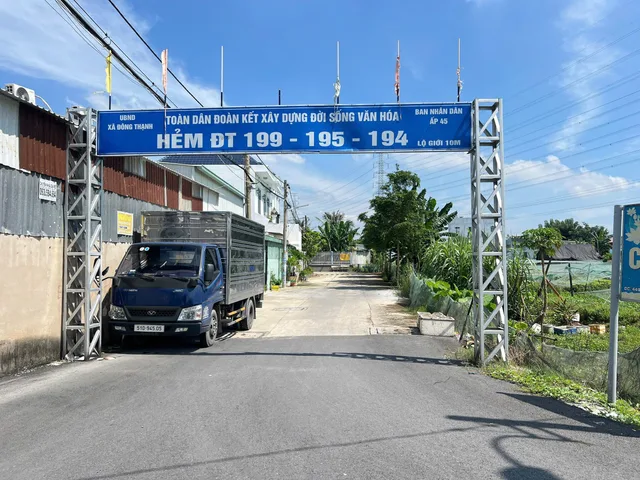 Bán đất 107.1m² có sẵn 104m² thổ cư ngang 5m giá 3.65 tỷ tại Đường Nguyễn Thị Sáng Xã Đông Thạnh