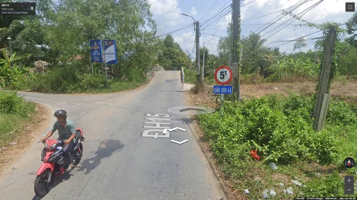 Bán đất 500.3m² ngang 48.5m giá 1.5 tỷ gần cầu Xẻo Lá (HL.15) Phường Tân Hạnh, tỉnh Vĩnh Long