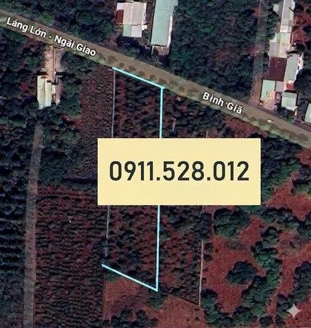Bán đất 5413m² ngang 37m giá 27.07 tỷ tại đường Bình Giã Xã Kim Long