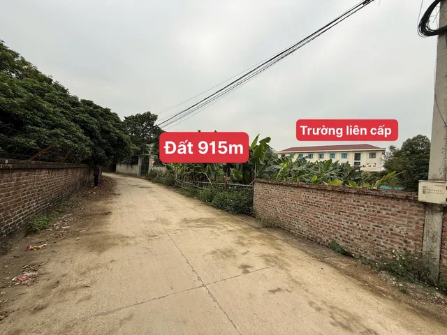 915m - măt tiền rộng - gần khu hành chính xã - gần KCN Phú Sơn