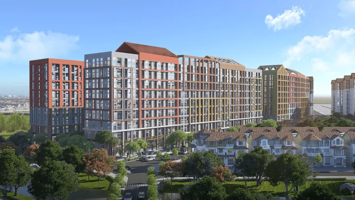 Căn hộ rẻ nhất bảng hàng, View Đại Lộ Hoa, Mặt Đường 36m , Giá Chỉ Từ 1,2 tỷ.