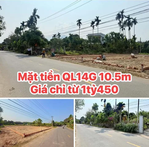 🆘 CHỈ CÒN 3 LÔ DUY NHẤT – ĐẤT MẶT TIỀN 10,5M – 2 MẶT THOÁNG TRƯỚC SAU