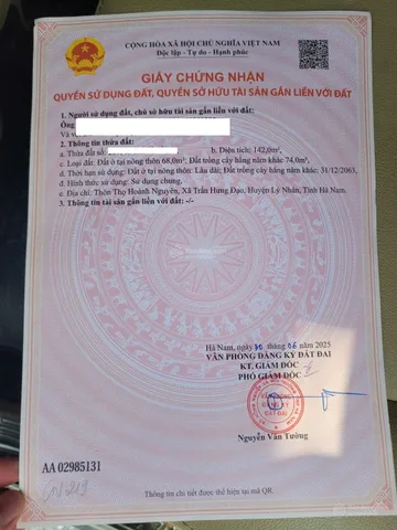 [Chính chủ] Bán gấp đất nở hậu 142m² sát KCN Thái Hà, giá đầu tư F0