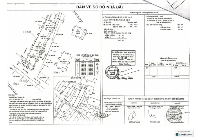 Bán nhà 92.4m² có sẵn 92m² thổ cư ngang 4,3m giá 4.2 tỷ tại Phường Khánh Hội