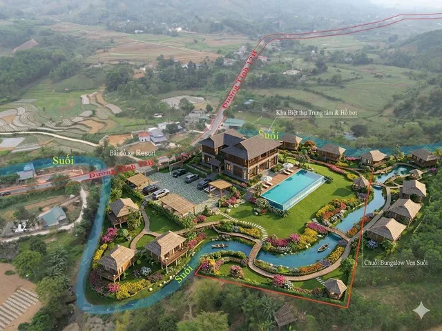 NHANH TAY SỞ HỮU LÔ ĐẤT NGHỈ DƯỠNG VIEW SUỐI – PANORAMA TUYỆT ĐẸP TẠI KIM BÔI, HÒA BÌNH 🌿