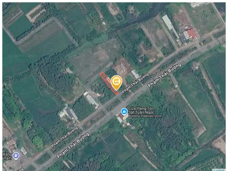 Bán đất 383.5m² có sẵn 60m² thổ cư ngang 6.8m tại Đường Phạm Thái Bường Xã Đại Phước