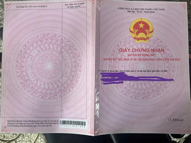 ĐẤT ĐẸP- GIÁ TỐT CHÍNH CHỦ BÁN NHANH LÔ ĐẤT VỊ TRÍ ĐẮC ĐỊA TẠI Xã Tân Hiệp, Hóc Môn, HCM