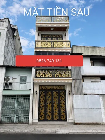 Bán nhà 60m² 4m x 15m x  tầng giá 8.7 tỷ đường Hậu Giang Phường Bình Phú