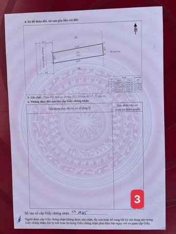 Bán đất 129,2m² full thổ cư ngang 5m giá 900 triệu tại Phường Bình Khê