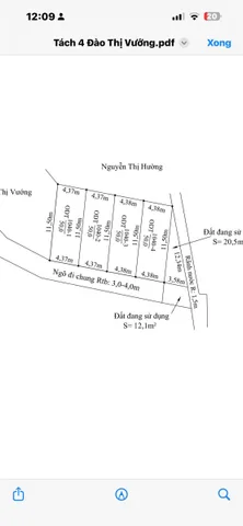 🔥 CHÀO KÍN 4 LÔ F0 THỦY SƠN - GIÁ ĐẦU TƯ
L/h:076.231.9990 em Thúy 
• Diện tích: 50m² / lô (ngang 4,32m).
• Đường: 3,5m ô tô tận đất, quay đầu thoải mái.
• Vị trí: Trung tâm Thủy Sơn, dân cư đông, tiện ích tận cửa.
• Pháp lý: F0 mới tinh, tiềm năng tă