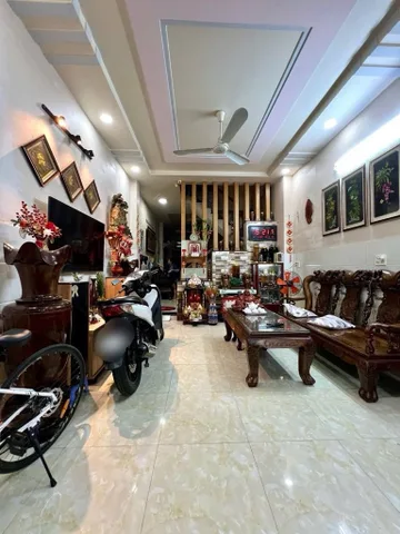 BÁN NHÀ VƯỜN LÀI TÂN PHÚ 70M2 8.3 TỶ 3PN HẺM XE HƠI THÔNG 2 MẶT TIỀN