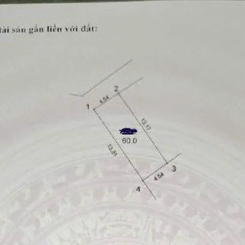 Gi ảm kịch sàn - Gần Công Viên Hoà Bình 60m2, 8.9 tỷ, lô góc, sát mặt phố.